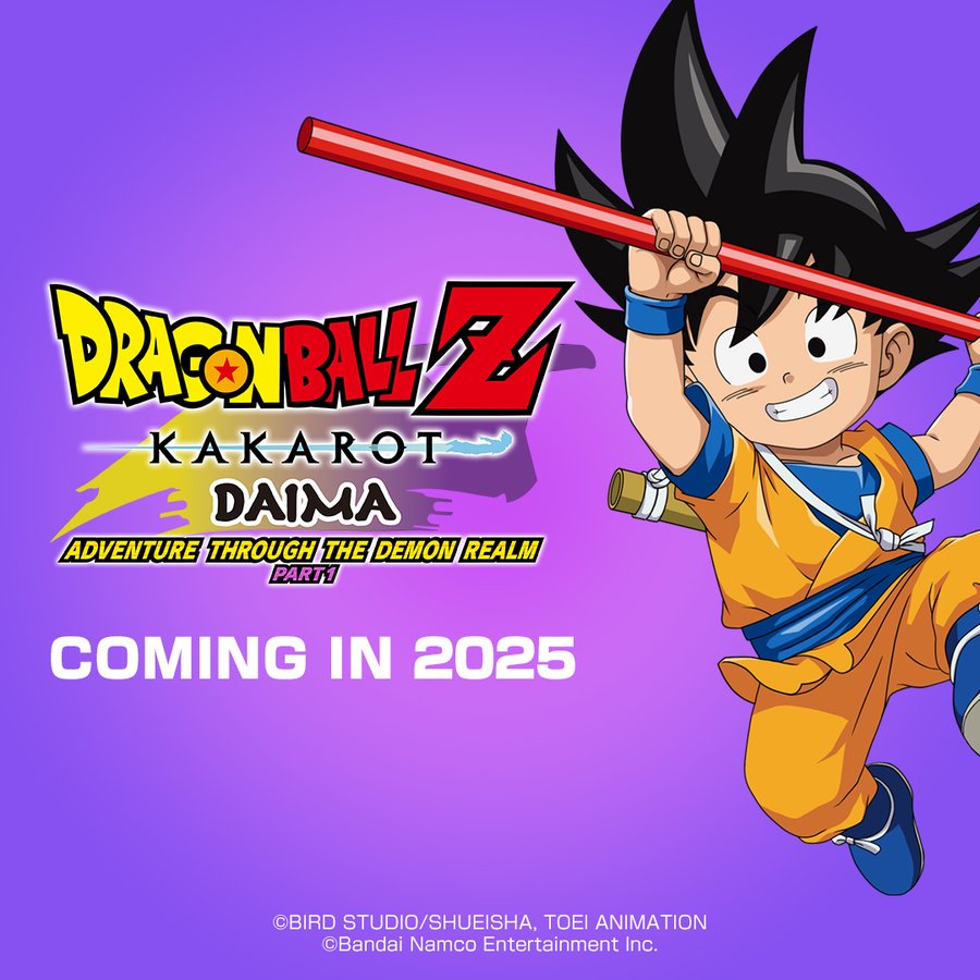 Dragon Ball Z: Kakarot DLC ‘DAIMA: Adventure Through the Demon Realm – Part 1’ launches in 2025